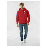 Philadelphia Phillies Champion Reverse Weave Chenille Hoodie - MLB Hoodies