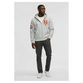 New York Mets Champion Reverse Weave Chenille Full-Zip Hoodie - MLB Hoodies
