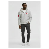 Cleveland Guardians Champion Reverse Weave Chenille Full-Zip Hoodie - MLB Hoodies
