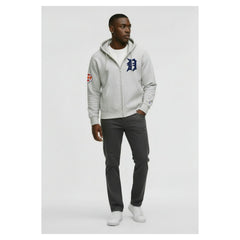 Detroit Tigers Champion Reverse Weave Chenille Full-Zip Hoodie - MLB Hoodies