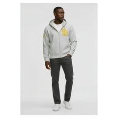 San Diego Padres Champion Reverse Weave Chenille Full-Zip Hoodie - MLB Hoodies