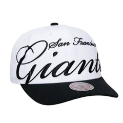 San Francisco Giants Mitchell & Ness Unisex XL Script Pro Crown Adjustable Hat - MLB Hats