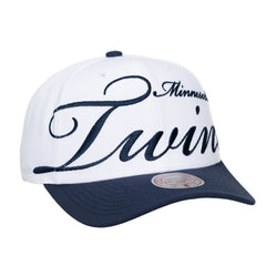 Minnesota Twins Mitchell & Ness Unisex XL Script Pro Crown Adjustable Hat - MLB Hats