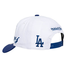 Los Angeles Dodgers Mitchell & Ness Unisex XL Script Pro Crown Snapback Hat - MLB Hats
