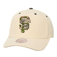 San Francisco Giants Mitchell & Ness Unisex Camo Logo Pro Crown Snapback Hat - MLB Hats