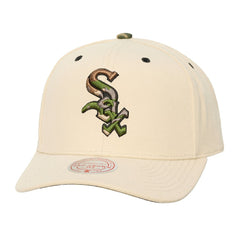 Chicago White Sox Mitchell & Ness Unisex Camo Logo Pro Crown Snapback Hat - MLB Hats