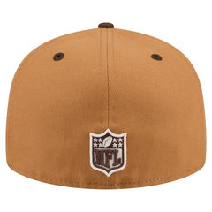 Washington Commanders Two-Tone Walnut 59FIFTY Fitted Hat | NFL On sale