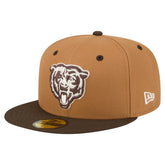 Chicago Bears Two-Tone Walnut 59FIFTY Fitted Hat | NFL On sale