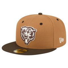 Chicago Bears Two-Tone Walnut 59FIFTY Fitted Hat | NFL On sale