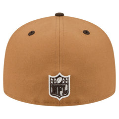 Cleveland Browns Two-Tone Walnut 59FIFTY Fitted Hat | NFL Hot