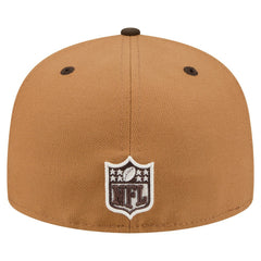 Detroit Lions Two-Tone Walnut 59FIFTY Fitted Hat | NFL Hot