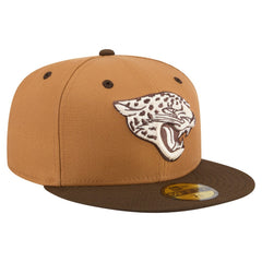 Jacksonville Jaguars Two-Tone Walnut 59FIFTY Fitted Hat | NFL Online
