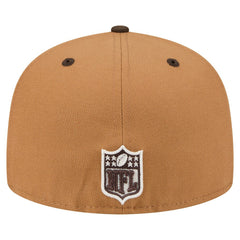 Kansas City Chiefs Two-Tone Walnut 59FIFTY Fitted Hat | NFL Sale