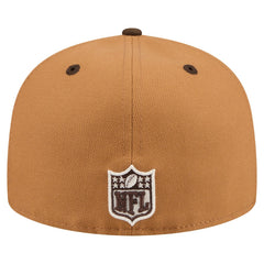 Minnesota Vikings Two-Tone Walnut 59FIFTY Fitted Hat | NFL Hot