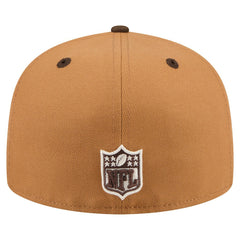 Philadelphia Eagles Two-Tone Walnut 59FIFTY Fitted Hat | NFL New