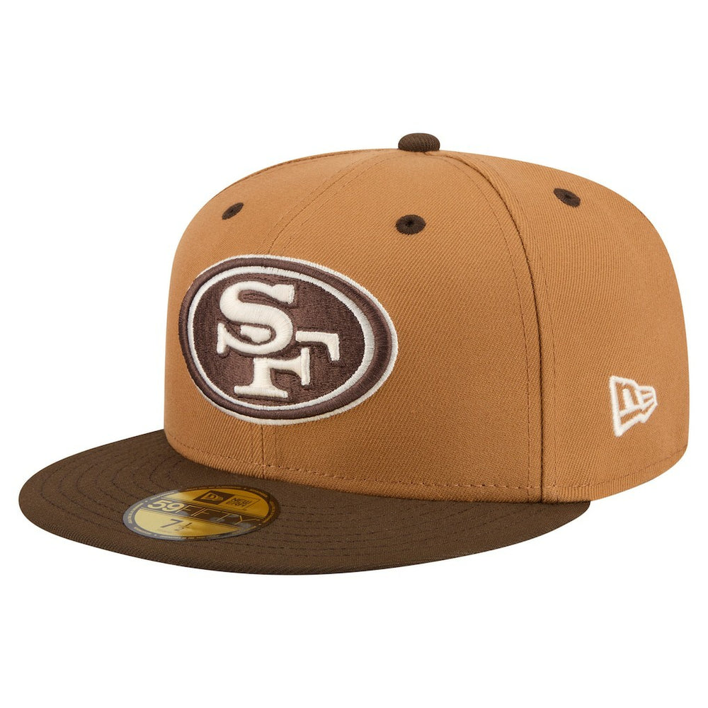 San Francisco 49ers Two-Tone Walnut 59FIFTY Fitted Hat | NFL Near me