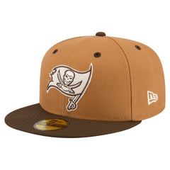 Tampa Bay Buccaneers Two-Tone Walnut 59FIFTY Fitted Hat | NFL Sale