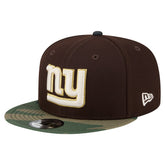 New York Giants Adult Burnt Wood Camo 9FIFTY Snapback Hat | NFL Hot