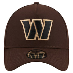 Washington Commanders Burnt Wood A-Frame 9FORTY Adjustable Hat | NFL Hot