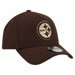 Pittsburgh Steelers Burnt Wood A-Frame 9FORTY Adjustable Hat | NFL US