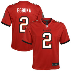 Tampa Bay Buccaneers Emeka Egbuka Youth Team Game Jersey | NFL Outlet