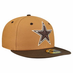 Dallas Cowboys Two-Tone Walnut 59FIFTY Fitted Hat | NFL Near me