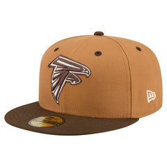 Atlanta Falcons Two-Tone Walnut 59FIFTY Fitted Hat | NFL Online