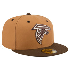 Atlanta Falcons Two-Tone Walnut 59FIFTY Fitted Hat | NFL Online
