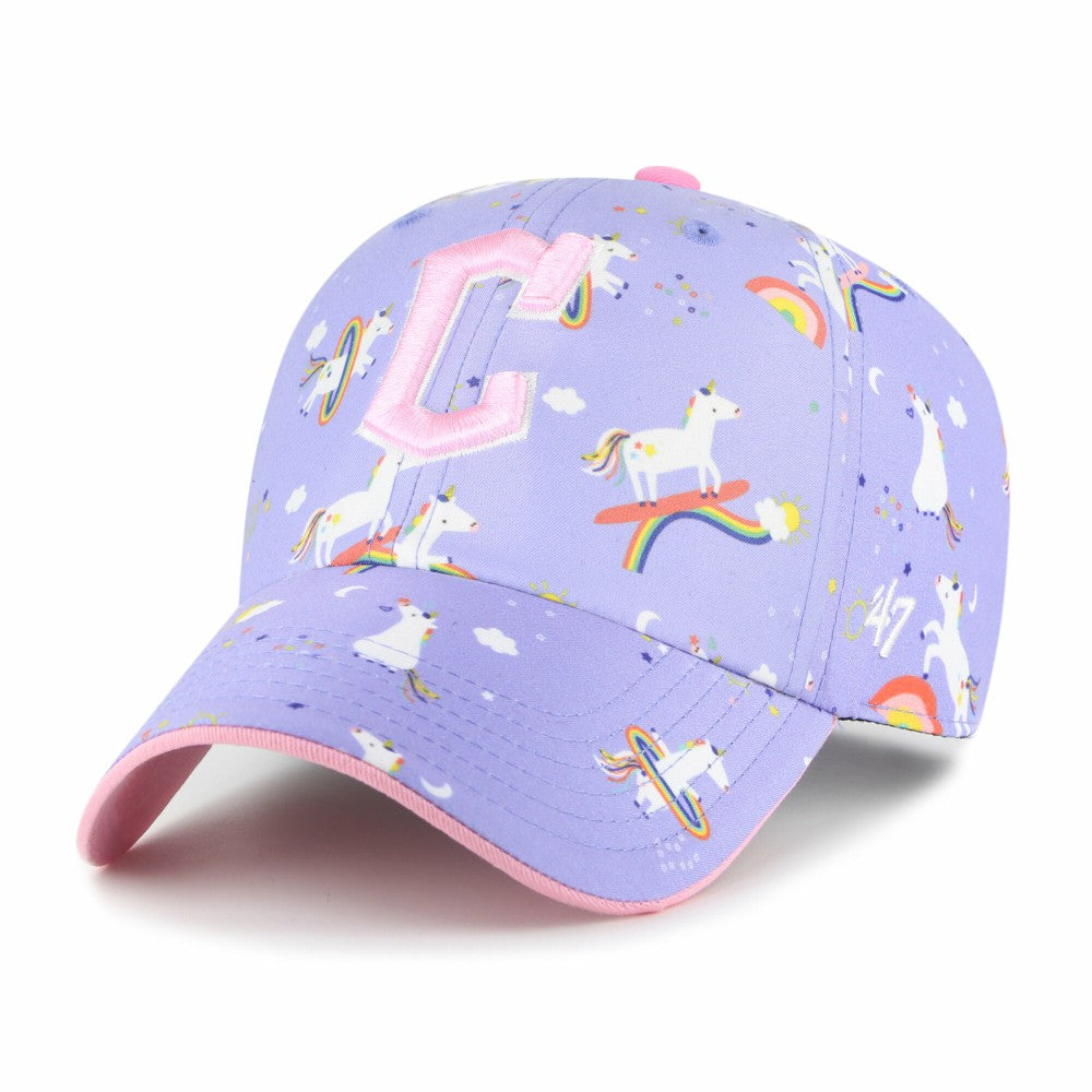 Cleveland Guardians '47 Girls Youth Unicorn Clean Up Adjustable Hat - MLB Hats