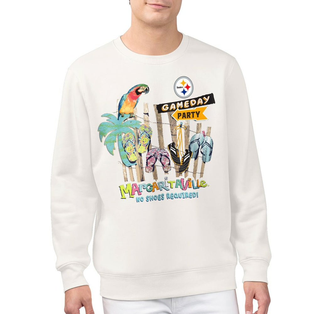 Pittsburgh Steelers Margaritaville Gameday Party Fleece Sweatshirt | NFL Outlet