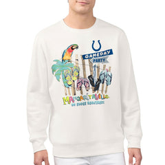 Indianapolis Colts Margaritaville Gameday Party Fleece Sweatshirt | NFL Discount