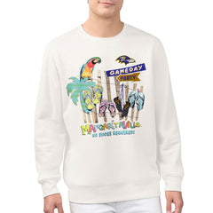 Baltimore Ravens Margaritaville Gameday Party Fleece Sweatshirt | NFL US