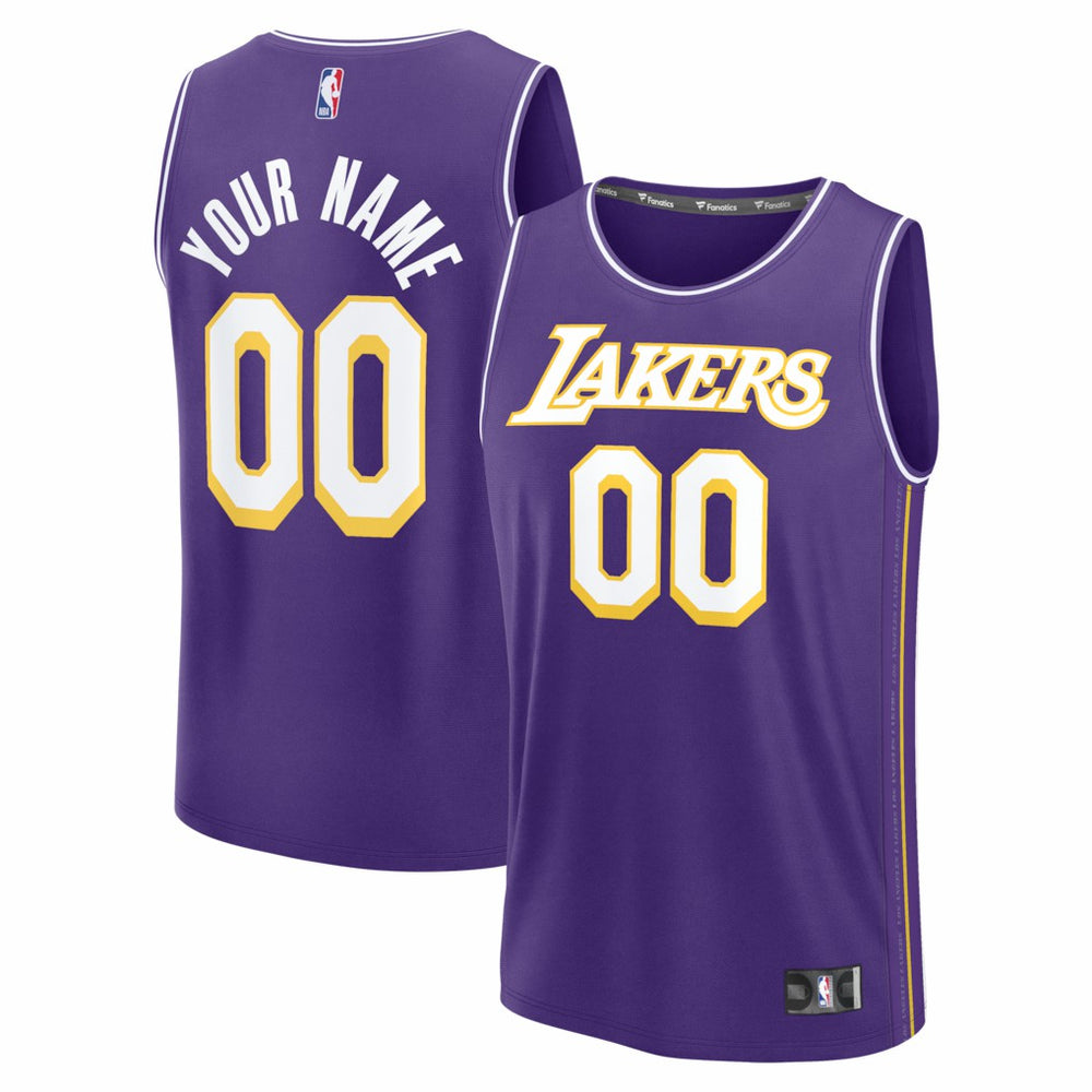 Purple Los Angeles Lakers Youth Fastbreak Custom Jersey | NBA