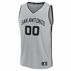Silver San Antonio Spurs Youth Fastbreak Custom Jersey | NBA