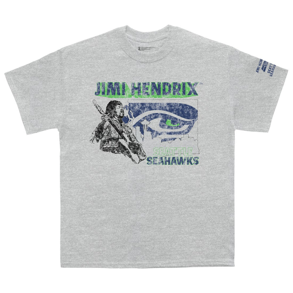 Seattle Seahawks Ceremony of Roses Jimi Hendrix Vintage Athletic T-Shirt | NFL Near me