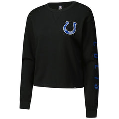 Indianapolis Colts Women's Sport Night Thermal Long Sleeve Cropped T-Shirt | NFL Near me