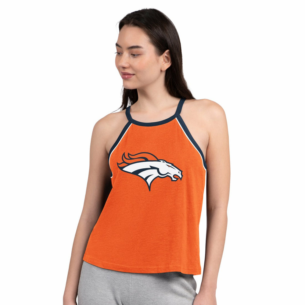 Denver Broncos G-III 4Her by Carl Banks Women's Redemption Win Slub Tank Top | NFL Hot