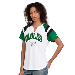 Philadelphia Eagles Starter Women's Game On Notch Neck T-Shirt | NFL Hot