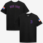 Boston Red Sox New Era Dominican Republic Country Flag T-Shirt - MLB T-shirts