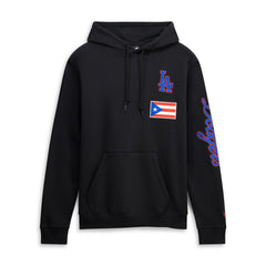 Los Angeles Dodgers New Era Puerto Rico Country Flag Hoodie - MLB Hoodies