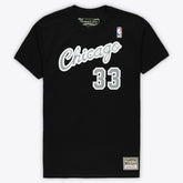 Black Scottie Pippen Chicago Bulls Unisex Hardwood Classics Reload 3.0 T-Shirt sale | NBA