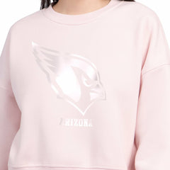 Arizona Cardinals Starter Women's Travel Pastels Boxy Fleece Sweatshirt | NFL Online