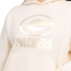 Green Bay Packers Starter Women's Pastels Relaxed Travel Hoodie | NFL Online