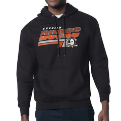 Anaheim Ducks Starter Logo Push Fleece Hoodie - NHL Hoodies