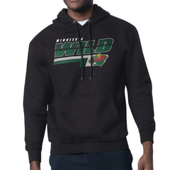 Minnesota Wild Starter Logo Push Fleece Hoodie - NHL Hoodies
