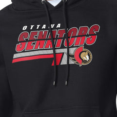 Ottawa Senators Starter Logo Push Fleece Hoodie - NHL Hoodies