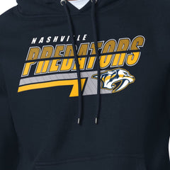 Nashville Predators Starter Logo Push Fleece Hoodie - NHL Hoodies