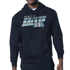 Seattle Kraken Starter Logo Push Fleece Hoodie - NHL Hoodies