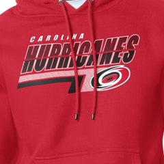 Carolina Hurricanes Starter Logo Push Fleece Hoodie - NHL Hoodies