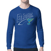 St. Louis Blues Starter Modern Tailsweep Long Sleeve T-Shirt - NHL T-shirts